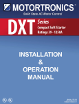 DXT User Manual - I.C.T. Power Company Inc.