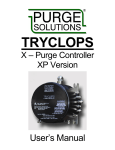 CYCLOPS X-Purge Controller Users Manual