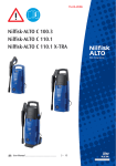 Nilfisk-ALTO C 100.3 Nilfisk-ALTO C 110.1 Nilfisk-ALTO