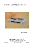 SeaLINK+8/232.RJ User Manual