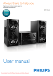 Philips BTM3160 User Guide Manual