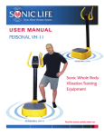 USER MANUAL - Sonic Life