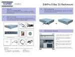 EditPro 8 Bay 2U Rackmount