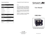 USB2-Mini User Manual