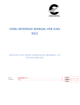 CFMU INTERFACE MANUAL FOR ICAO 2012