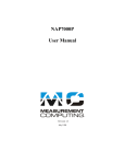 NAP7000P User Manual - Measurement Computing