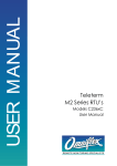 Teleterm M2 Series RTU User Manual