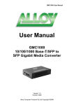 User Manual - Alloy Computer Products