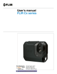 User`s manual FLIR Cx series