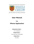 User Manual - glasnost.itcarlow.ie