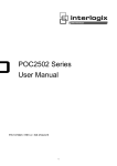 POC2502 Series User Manual