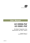 GO-5000M-PGE GO-5000C-PGE User Manual
