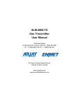 HLM-2000-TX Gas Transmitter User Manual