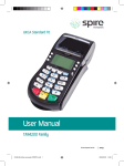 user manual, Spire Payments