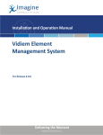 Vidiem 6.0 Element Management System User Guide