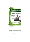 CleanMail Home Manual