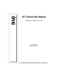 AT E Series User Manual