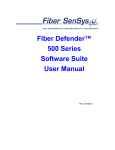 Fiber Defender™ 500 Series Software Suite User Manual