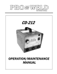 ProWeld CD212 Operator - Red-D