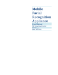 Mobile Facial Recognition Appliance User Manual