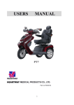 Royale Scooter Product Manual