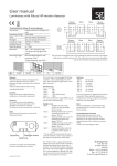 User manual - SG Armaturen