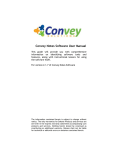 Convey Notes Software User Manual
