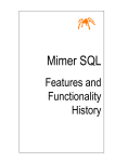 V9.2.1 - Mimer SQL