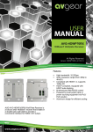 AVG-HDWP70RX User Manual