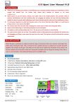 A3X Sport User Manual V1.0 - Bay-Tec