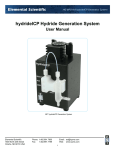 hydrideICP Hydride Generation System User