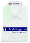 ArahDrape User`s Manual