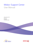 Midas+ Support Center User Manual