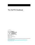 The PyFITS Handbook - stsdas