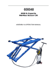 pro 600048 midrise scissor lift user manual