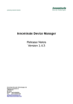 Innominate Device Manager - Innominate Security Technologies AG