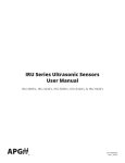 IRU Series Ultrasonic Sensors User Manual