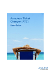 Amadeus Ticket Changer (ATC)
