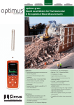optimus green Sound Level Meters for Environmental