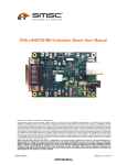 EVB-LAN9730-MII Evaluation Board User Manual - SMSC
