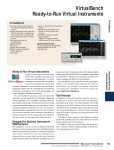 VirtualBench Ready-to-Run Virtual Instruments