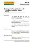 AN-21 Building a Salvo Application with TI`s Code Composer Studio
