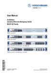 Installation: Industrial Ethernet Workgroup Switch MACH102 Family