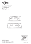 Duct Type - Fujitsu General