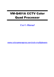 Color QUAD System User`s Manual