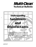 Understanding Sanitizers and Disinfectants - Multi