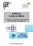 K`NEX for hands-on Maths