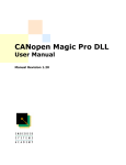 CANopen Magic Pro DLL - Embedded Systems Academy