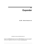 Expander Manual - Design Systems & Technologies