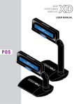 USER MANUAL MINI XD CUSTOMER DISPLAY